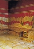 La sala del trono nel palazzo di Cnosso, metà del XV secolo a.C. (Foto G. Dagli Orti)