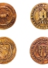 Ognuna di esse era dotata di un proprio statuto e di un proprio sigillo. Sigilli del XIII-XIV secolo. (Parigi, Archivi Nazionali)