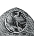 Lo stemma dei mercanti di Calimala a Firenze, la cui attività principale consisteva nel commerciare panni di lana. 