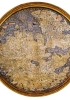 La mappa del 1450, summa delle conoscenze geografiche del Medioevo, raffigura Europa, Africa e Asia. Il planisfero è orientato a sud, secondo la tradizione araba. (Venezia, Biblioteca Marciana)