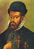 Pizarro in un ritratto di scuola spagnola. (Madrid, Museo de America)