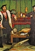 Jean de Dinteville, ambasciatore francese in Inghilterra, in un particolare del dipinto di Hans Holbein, Gli ambasciatori, del 1533. La sontuosità dell’abito e il portamento sicuro testimoniano l’autorevolezza del personaggio e il ruolo sempre più importante affidato ai diplomatici. (Londra, National Gallery)