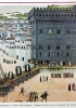 L’esecuzione di Savonarola in piazza della Signoria a Firenze nel 1498. Il frate fu torturato, lapidato, impiccato e infine arso sul rogo insieme a due suoi seguaci. Particolare di un dipinto di autore anonimo del XVI secolo. (Firenze, Museo di San Marco - Foto Scala)