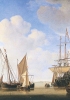 Grazie alla flotta mercantile e militare l’Olanda nel Seicento divenne un grande impero commerciale che si estendeva in tutti gli oceani. Particolare da un dipinto di Willem Van de Velde il Giovane del 1660. (Amsterdam, Mauritshuis)