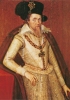 Fu il primo sovrano del Regno Unito avendo unificato Inghilterra, Scozia e Irlanda. La sua propensione all’assolutismo lo rese impopolare e lo mise in contrasto col parlamento. Ritratto attribuito a John de Critz del 1605. (Firenze, Galleria Palatina)