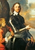 Oliver Cromwell, ritratto da Robert Walker all’età di cinquant’anni. (Londra, National Portrait Gallery)