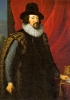 Fra i principali esponenti dell’empirismo inglese, Bacone fu Lord cancelliere di Giacomo I, oltre che filosofo. Ritratto attribuito al pittore fiammingo Paul van Somer. (Londra, National Portrait Gallery)