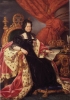 L’imperatrice Maria Teresa d’Austria in abiti vedovili in un ritratto ufficiale di autore anonimo del Settecento. (Milano, Biblioteca di Brera)