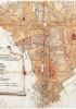 Un particolare della mappa catastale di Milano del 1759, una delle più precise dell’epoca. I catasti sono fonti indispensabili per la storia demografica e dello sviluppo urbano. (Milano, Archivio di Stato)