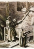 Preparazione del cotone in Georgia, incisione anonima del 1857. (Parigi, Edimédia)