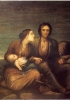 La fame in Irlanda è il soggetto di questo dipinto di George Frederic Watts. L’artista inglese si recò personalmente in Irlanda e si rese conto della drammaticità della situazione. Dipinto del 1850. (Compton, Watts Gallery)