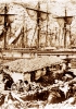 Una scena della guerra di Crimea nel particolare di una fotografia di Roger Fenton del 1855. Alla guerra partecipò anche il Piemonte per l’alleanza strategica con la Francia voluta da Cavour. (Washington, Library of Congress)