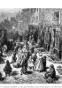 Le condizioni di vita della classe lavoratrice erano assai diverse da quelle dei borghesi. Incisione di Gustav Doré da London: a pilgrimage, 1872.