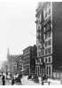 Una veduta di New York con la Fifth Avenue, in una foto del 1894. A fine Ottocento la città aveva già raggiunto un notevole sviluppo.