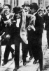 L'arresto avvenne a Roma prima di un comizio interventista. Mussolini era stato arrestato anche nel 1911 per le sue manifestazioni contro la guerra di Libia. Fotografia di Alfredo Porry Pastorel, aprile 1915.