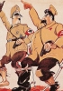 Vignetta satirica inglese sul patto di non aggressione tra Unione Sovietica e Germania: Hitler e Stalin ballano insieme tenendo ciascuno un piede nel medesimo stivale.