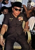 Kusno Sosrodihardjo, detto Sukarno,  nella sua ultima apparizione pubblica come presidente dell’Indonesia nel 1968. (Amsterdam, Cor Jaring)