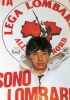 Umberto Bossi fotografato nel 1990, al tempo della Lega lombarda, dopo il primo successo alle elezioni amministrative. (Foto Giorgio Lotti)