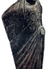 Statuetta in bronzo di spartano, 500 a.C. circa. ( Hartford, Wadsworth Atheneum -  J. Pierpont Morgan Coll.)