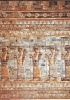 Arcieri persiani della guardia reale in un fregio di mattoni smaltati del palazzo reale di Susa. V-IV secolo a.C. (Parigi, Louvre - Foto Josse)