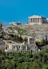 Veduta dell’Acropoli di Atene, con il Partenone e, sulla sinistra, i Propilei. (Foto Ifa Bilderteam)