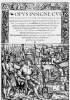 Frontespizio della prima edizione del Defensor pacis, di Marsilio da Padova. 
Basilea, 1522