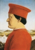 Federico da Montefeltro nel ritratto di Piero della Francesca,
1472-1474 ca. Firenze, Galleria degli Uffizi.