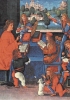 Giovanni Pietro da Birago, Massimiliano Sforza prende lezioni,
fine XV secolo. 
Milano, Biblioteca Trivulziana.