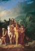 George Caleb Bingham, Daniel
Boone scorta i coloni attraverso
il Cumberland Gap, 1851. Washington,
University Gallery of Art.