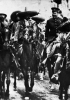 Entrata a Città del Messico di Emiliano Zapata (a sinistra,
con il sombrero) e di Pancho Villa (a destra, con divisa militare).
10 dicembre 1914.