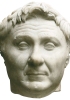 Ritratto del 60-50 a.C. Il ciuffo di capelli sulla fronte è un dettaglio preso dalle statue di Alessandro Magno. Pompeo cercava di mostrarsi come il nuovo Alessandro. (Copenhagen, NY Carlsberg Gliptotek)