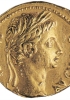 L’imperatore vi appare con la corona d’alloro e la legenda Caesari Augusto («a Cesare Augusto»). (Roma, Museo Nazionale Romano)