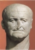 Tito Flavio Vespasiano in una scultura, del 70-79 d.C., che ne ritrae con grande realismo il volto segnato dalle tante campagne militari intraprese. (Copenaghen, Ny Carlsberg Glyptotek)