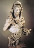 Commodo è ritratto sotto le spoglie di Ercole con la leontè (la pelle del leone nemeo) e la clava, i tipici attributi dell’eroe greco. 190-192 d.C. (Roma, Musei capitolini -Foto Scala)
