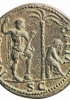 Questa moneta di Vespasiano emessa nel 71 d.C., dopo la presa di Gerusalemme, celebra la vittoria sulla Giudea. La nazione giudaica è rappresentata piangente sotto una palma, con la scritta Iudea capta: «la Giudea conquistata». (Gerusalemme,  Israel Museum)