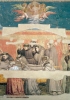 Giotto, Le esequie di San Francesco, ca 1320-1325. Affresco e tempera, 280×450 cm. Firenze, Basilica di Santa Croce, Cappella Bardi.