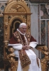 Al secolo Joseph Alois Ratzinger, nato a Marktl am Inn, Baviera nel 1927. E' stato eletto Papa nel 2005.