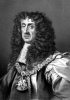 Carlo II (1630-1685). Re di Gran Bretagna e d’Irlanda dal 1660 al 1685. Terzo sovrano inglese della dinastia Stuart. Il suo regno storicamente s’identifica con la restaurazione seguita alla prima rivoluzione inglese e al protettorato dei Cromwell. Incisione di W.Holl. 