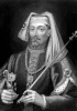 Enrico IV, Re d’Inghilterra dal 1399 al 1413. Primo dei sovrani Lancaster, regnò ricercando l’accordo del parlamento. Incisione di Bocquet. 