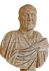 L’aspetto di  Massimino è quello di un rude soldato, con il volto segnato da rughe profonde. (Roma, Musei Capitolini)