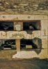 Un cunicolo sotterraneo nella catacomba di Priscilla a Roma, II-III secolo. 
