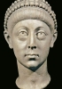 Ritratto dell’imperatore Arcadio, con il diadema imperiale. (Istanbul, Museo Archeologico)