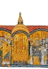 Papa Urbano II consacra l’abbazia di Cluny, miniatura del XII secolo. (Parigi, Bibliothèque Nationale)